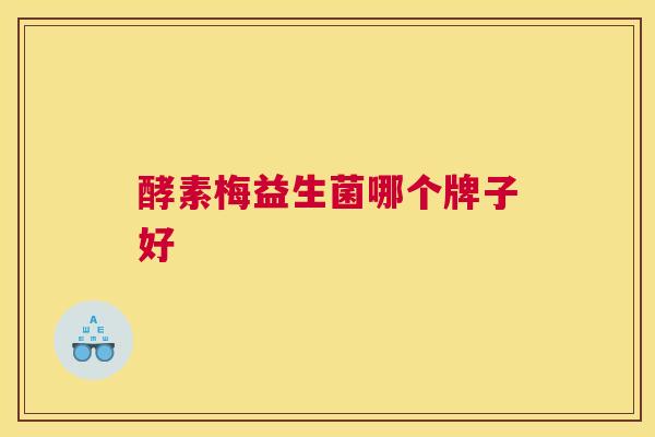酵素梅益生菌哪个牌子好