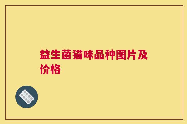 益生菌猫咪品种图片及价格