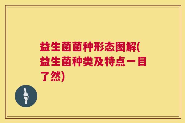 益生菌菌种形态图解(益生菌种类及特点一目了然)