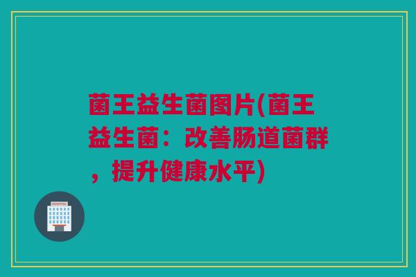 菌王益生菌图片(菌王益生菌：改善肠道菌群，提升健康水平)