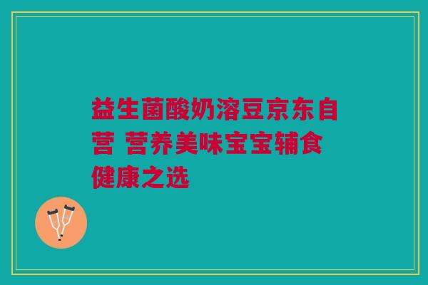益生菌酸奶溶豆京东自营 营养美味宝宝辅食健康之选
